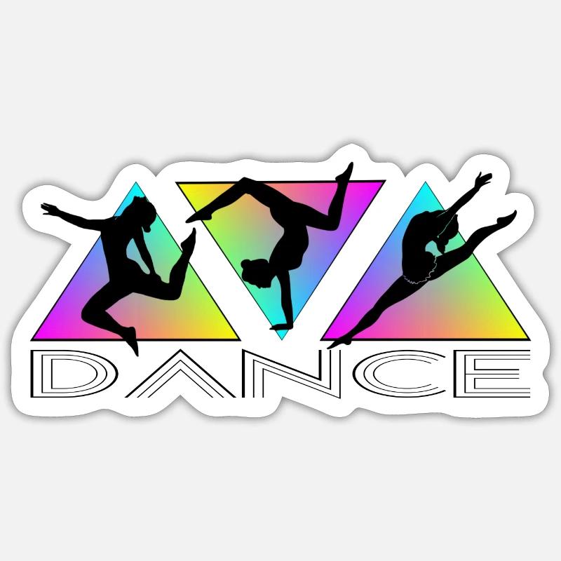 Dance Sticker Größe S (10 x 10 cm)