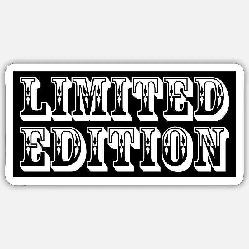 Édition limitée - Sticker taille S (10 x 10 cm) - blanc mat
