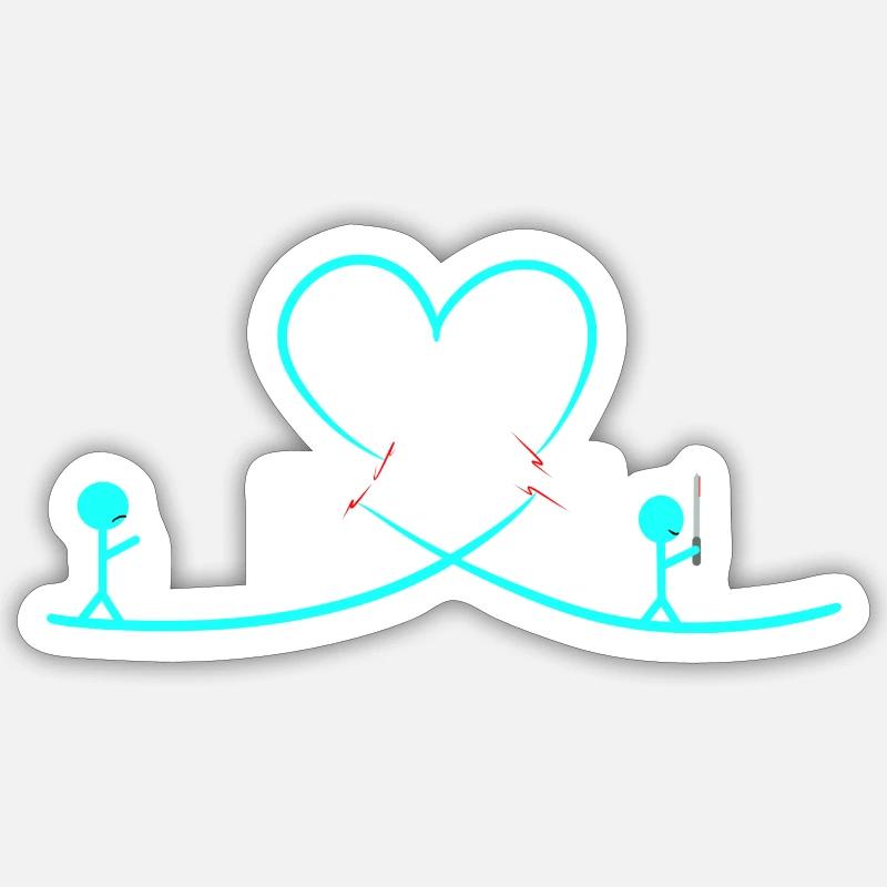 Separation Sticker size S (10 x 10 cm)