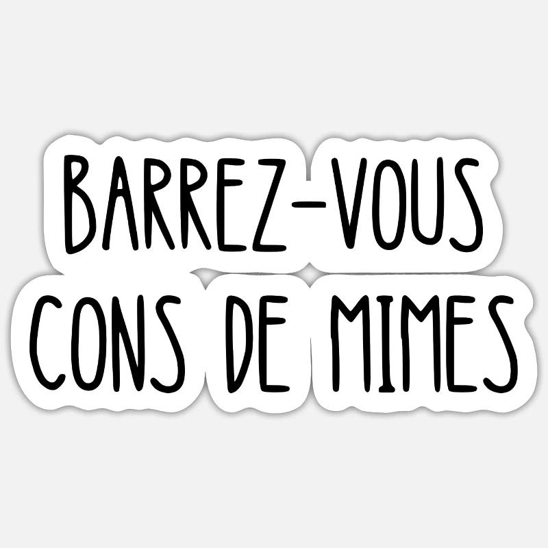 Sticker taille S (10 x 10 cm) - 