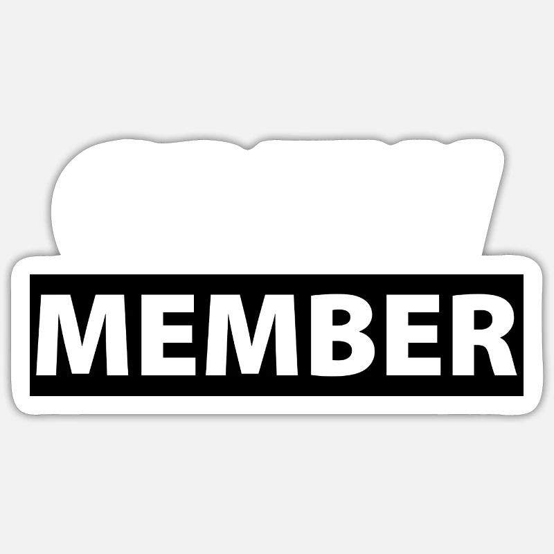 crewmember Sticker taille S (10 x 10 cm)