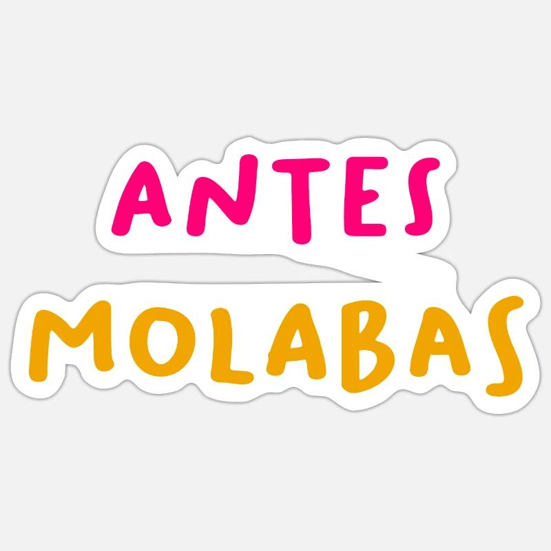 Before molabas Sticker size S (10 x 10 cm)