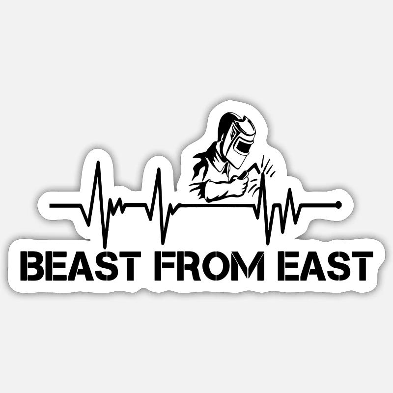 Sticker Größe S (10 x 10 cm) - 