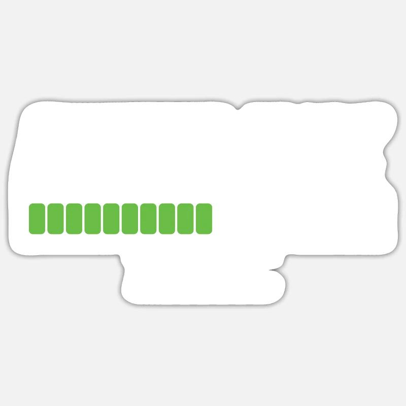 Fetter Furz Loading... Sticker Größe S (10 x 10 cm)