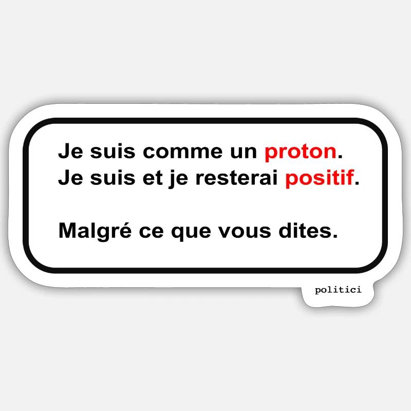 Sticker taille S (10 x 10 cm) - 