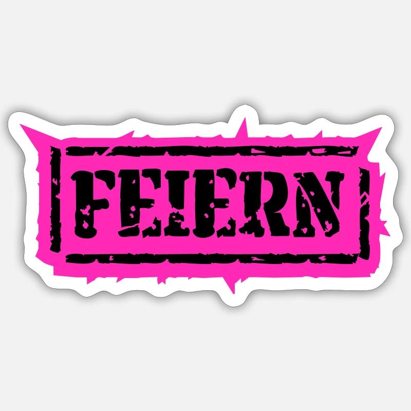 Feiern Junggesellenabschied Techno Disco JGA Sticker Größe S (10 x 10 cm)