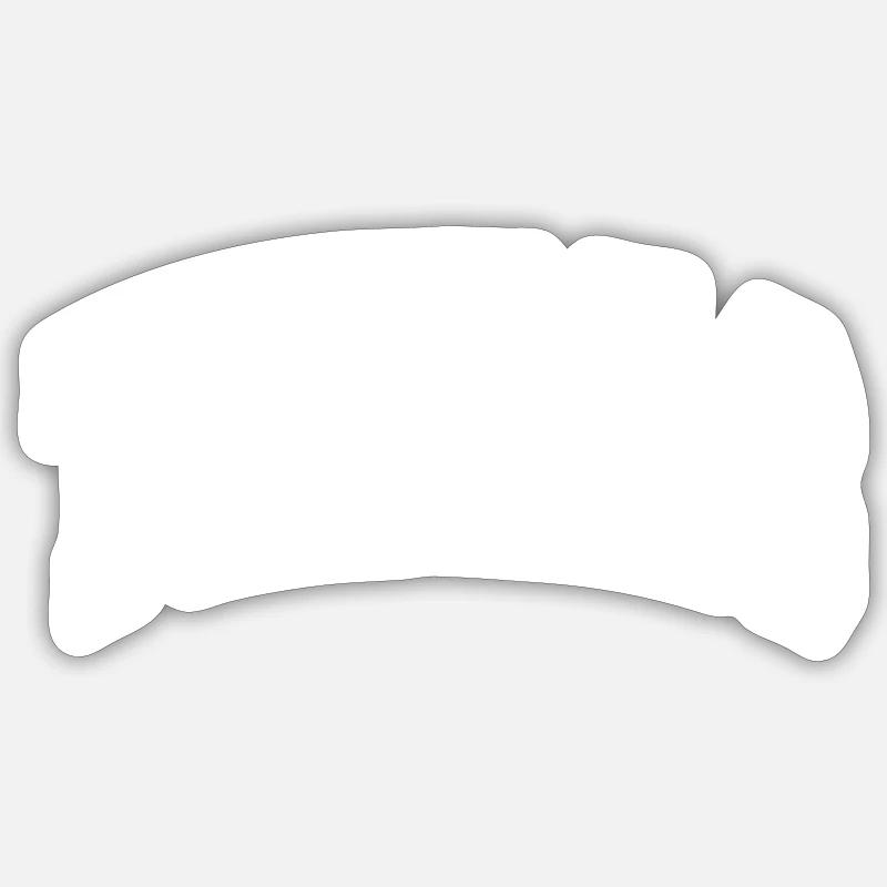Texas - Sticker Größe S (10 x 10 cm) - Mattweiß