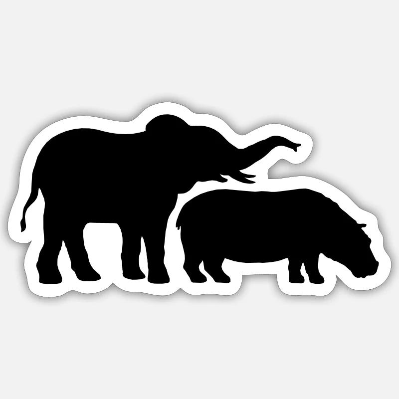 Sticker Größe S (10 x 10 cm) - 