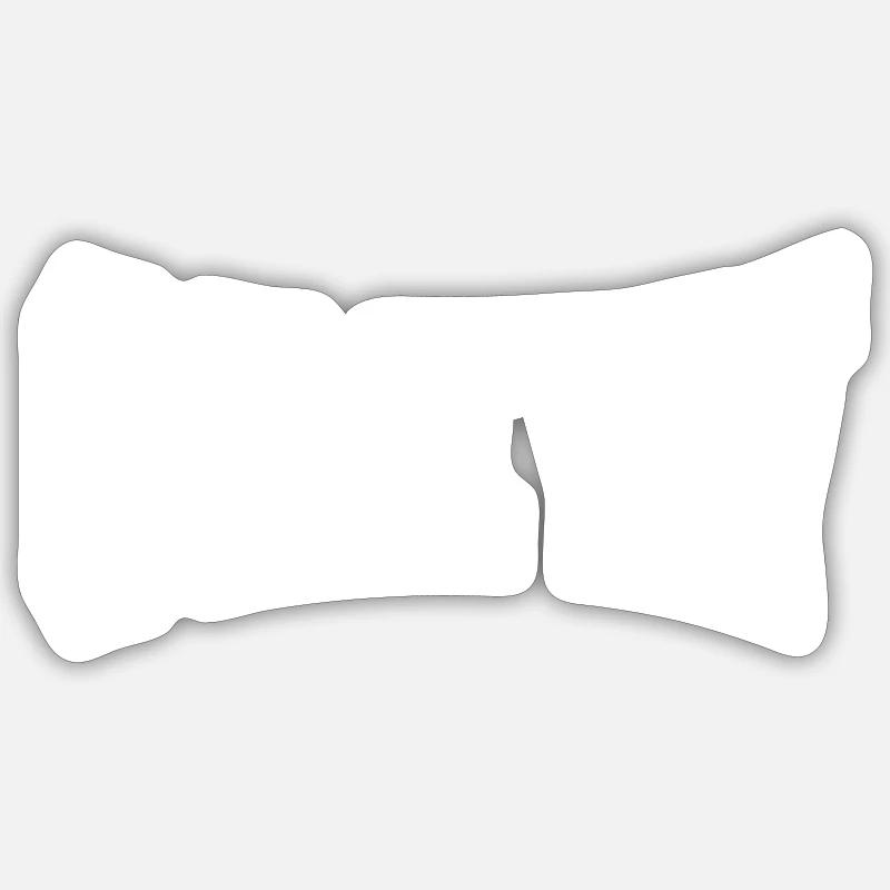 Équipage - Sticker taille S (10 x 10 cm) - blanc mat