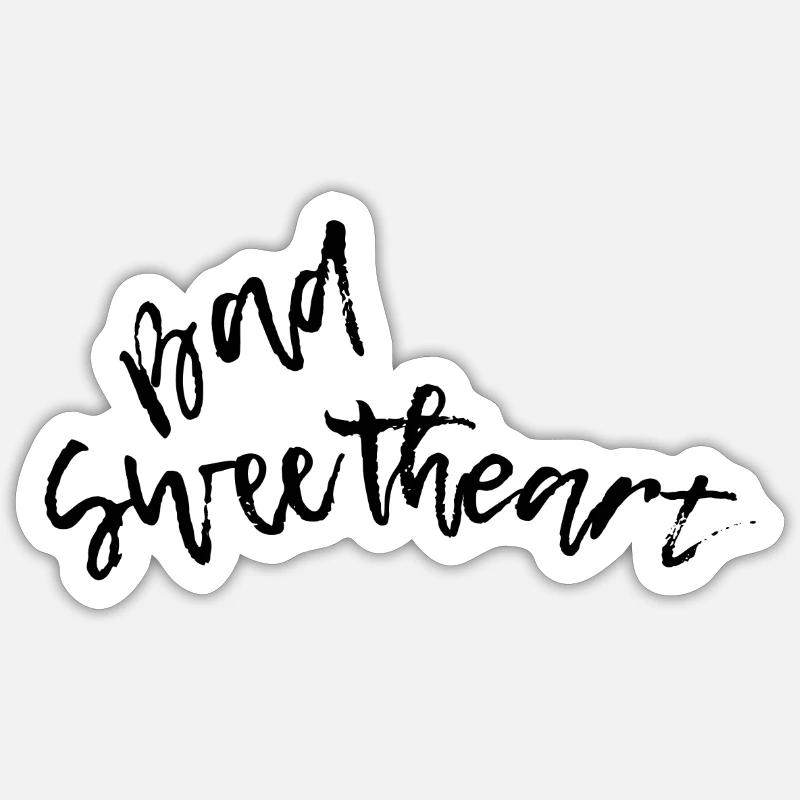 Amour de bain - Sticker taille S (10 x 10 cm) - blanc mat