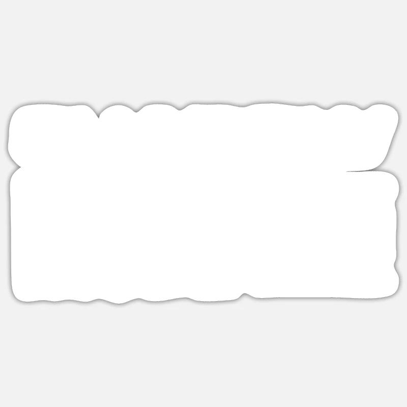 shadow mode on Design for a backstage worker Sticker Größe S (10 x 10 cm)