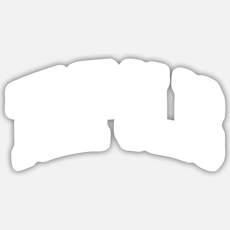 Tripoli - Sticker size S (10 x 10 cm) - white matte