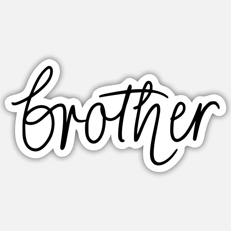 Frère Sticker taille S (10 x 10 cm)