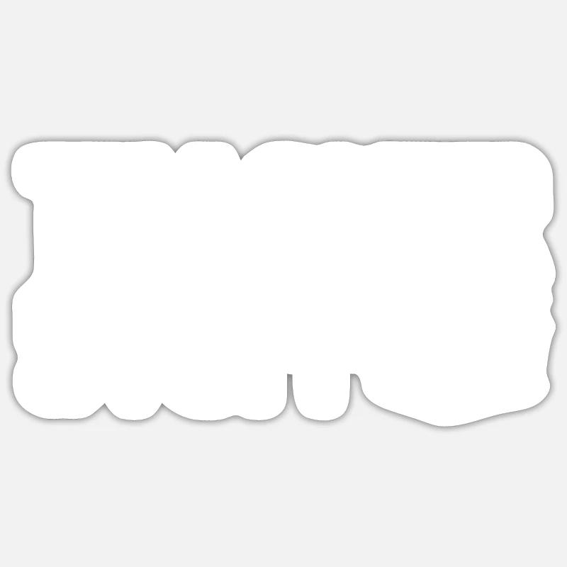 Teacher Stuff - Sticker Größe S (10 x 10 cm) - Mattweiß
