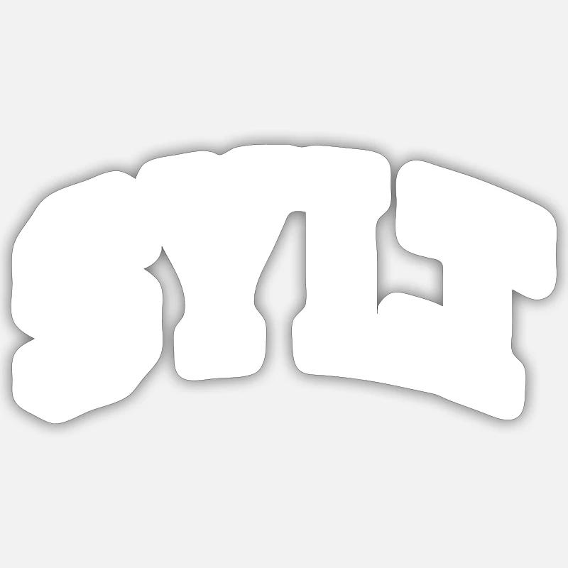 Sylt - Sticker size S (10 x 10 cm) - white matte
