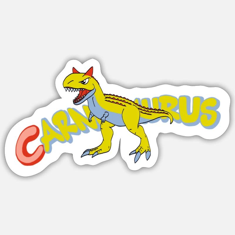 Carnotaurus Sticker Größe S (10 x 10 cm)