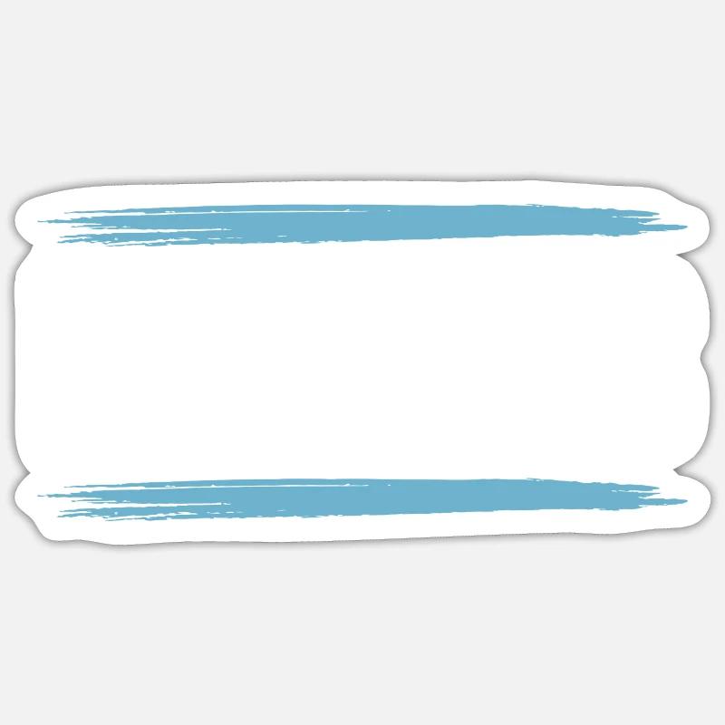 Lukas - Sticker taille S (10 x 10 cm) - blanc mat