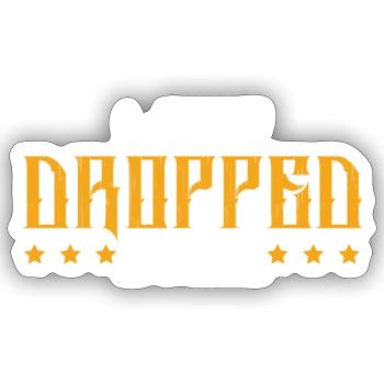 Trucker Cool Saying - Sticker size S (10 x 10 cm) - white matte - Front