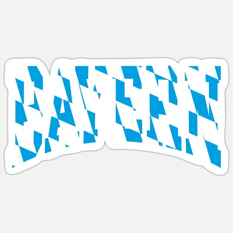 Baviera Sticker formato S (10 x 10 cm)
