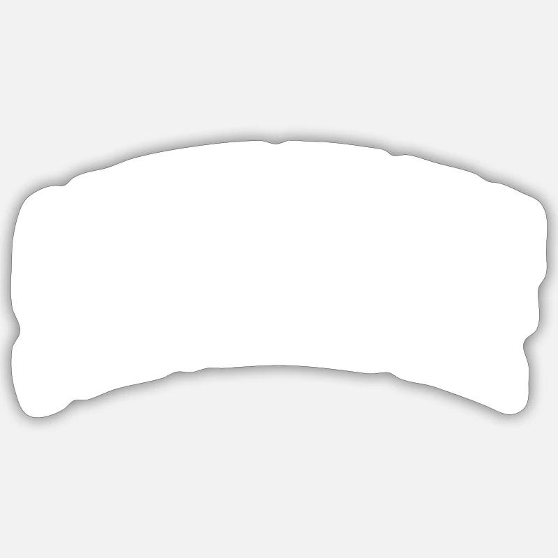 Schwandorf - Sticker taille S (10 x 10 cm) - blanc mat