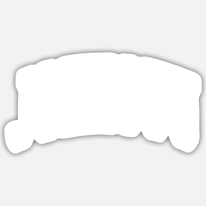 Joensuu - Sticker size S (10 x 10 cm) - white matte