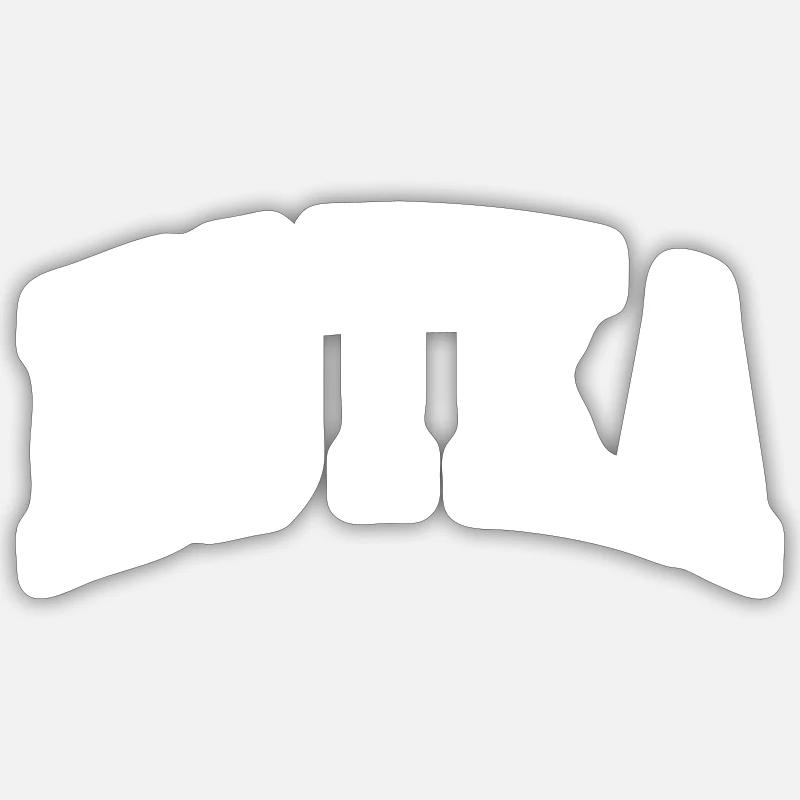 Kotka - Sticker size S (10 x 10 cm) - white matte