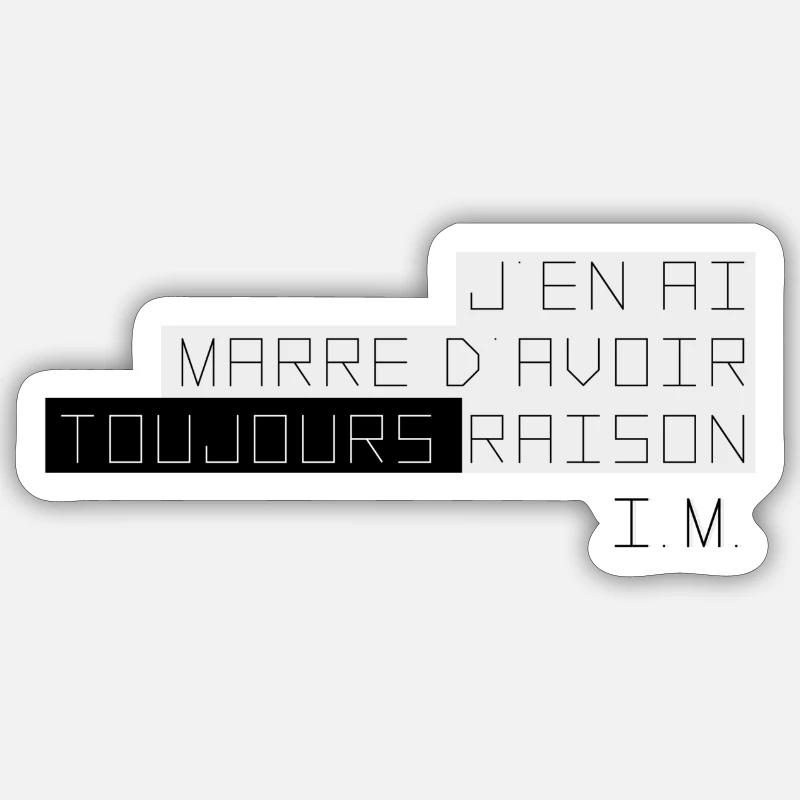 Sticker taille S (10 x 10 cm) - 