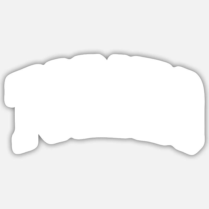 Tornio - Sticker Größe S (10 x 10 cm) - Mattweiß
