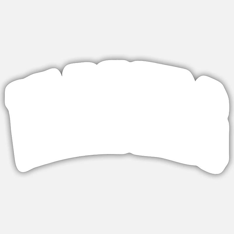 Varberg - Sticker size S (10 x 10 cm) - white matte