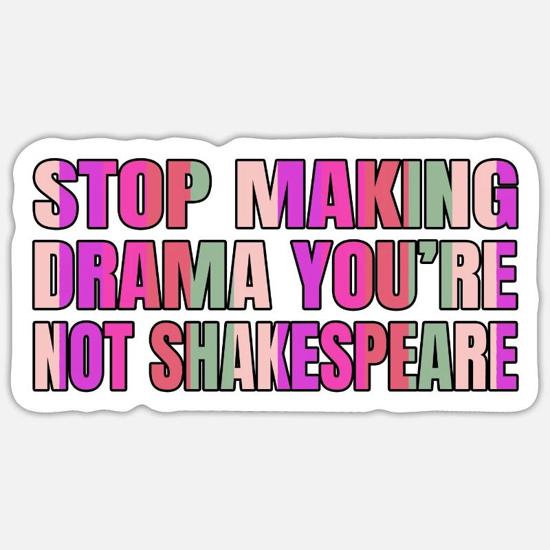 present love bookish stuff fun statement green Sticker Größe S (10 x 10 cm)