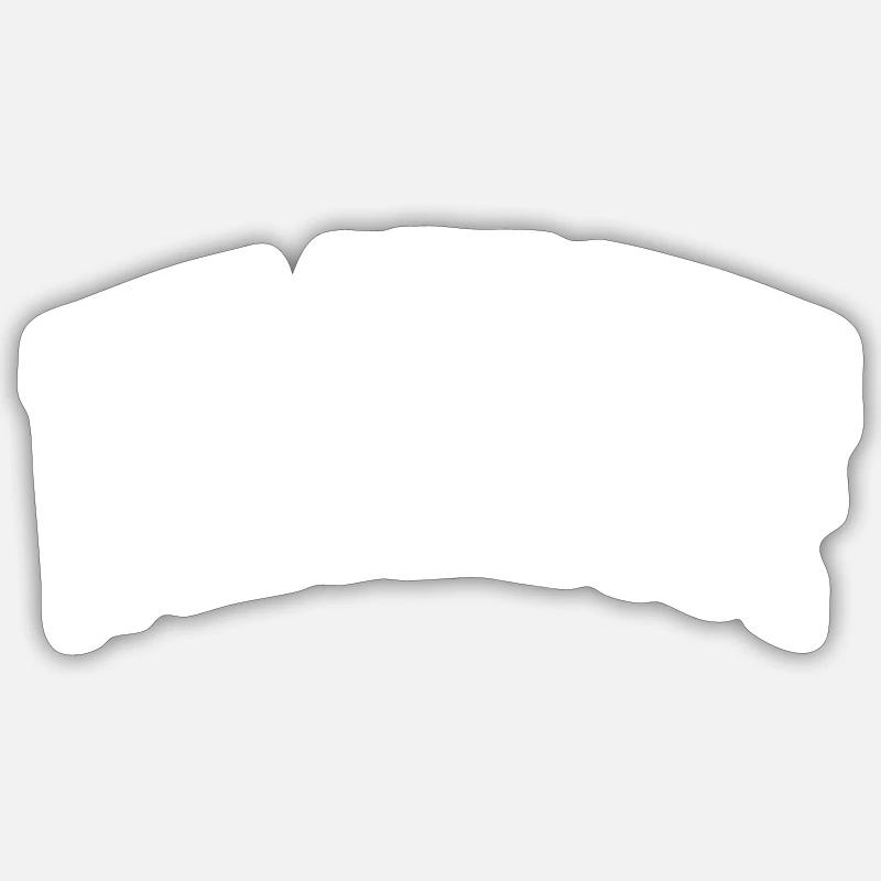 Wilsdruff - Sticker Größe S (10 x 10 cm) - Mattweiß