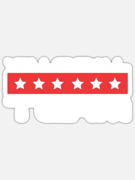 Volleyball Crew - Sticker Größe S (10 x 10 cm) - Mattweiß