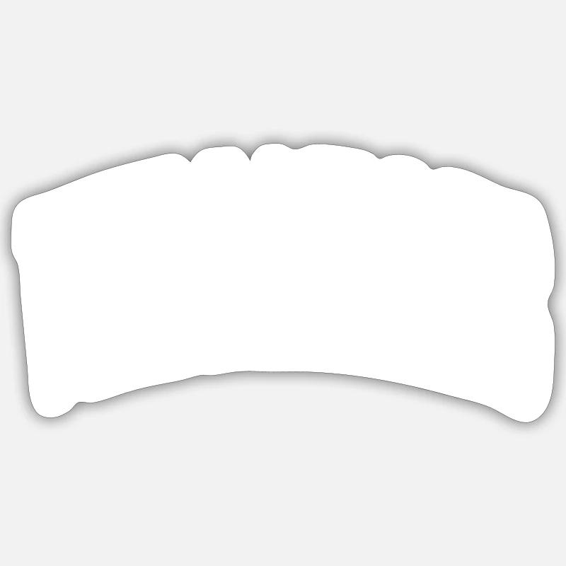 Versailles - Sticker size S (10 x 10 cm) - white matte