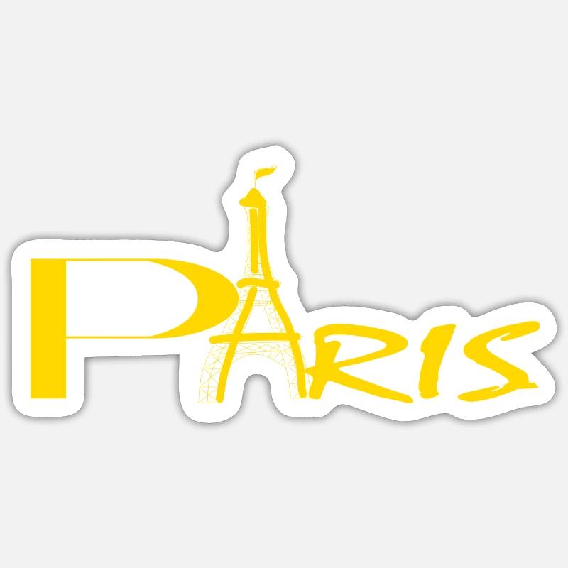 PARIS DORÉ Sticker taille S (10 x 10 cm)
