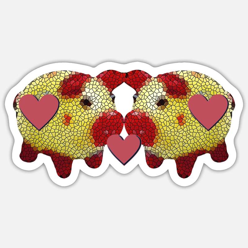 Sticker taille S (10 x 10 cm) - 