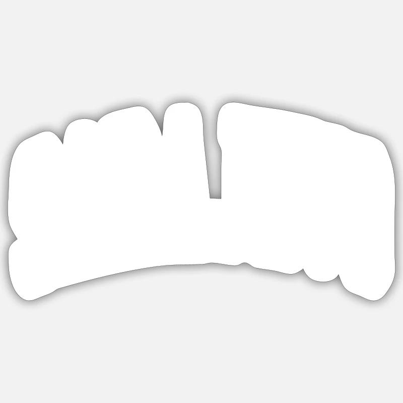 Sticker Größe S (10 x 10 cm) - 