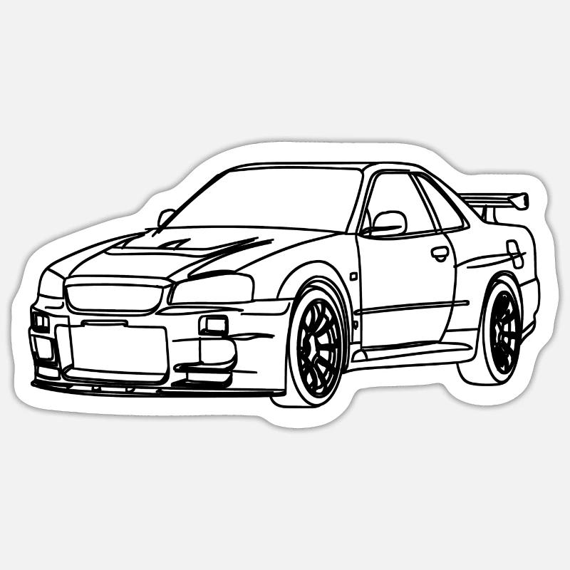 Sticker size S (10 x 10 cm) - 