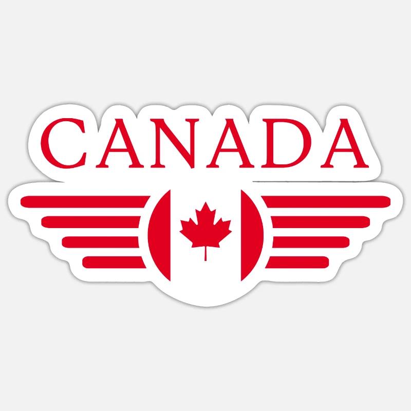 Canada - Sticker size S (10 x 10 cm) - white matte