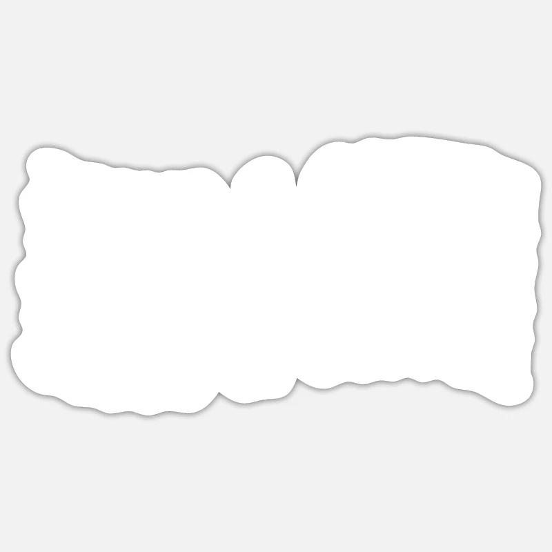 Jesus & Coffee - Sticker size S (10 x 10 cm) - white matte