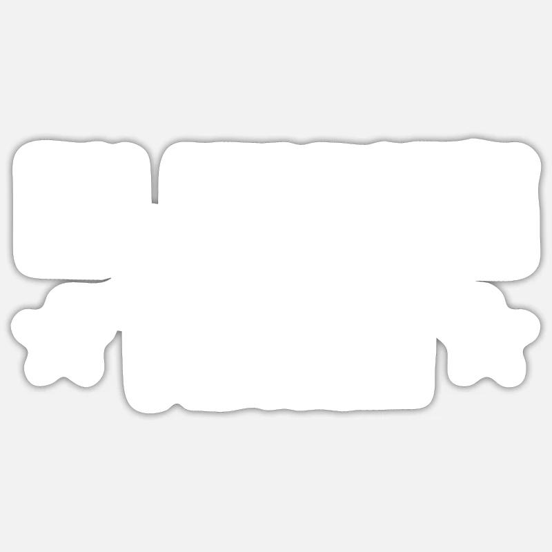 Climbing Team - Sticker Größe S (10 x 10 cm) - Mattweiß
