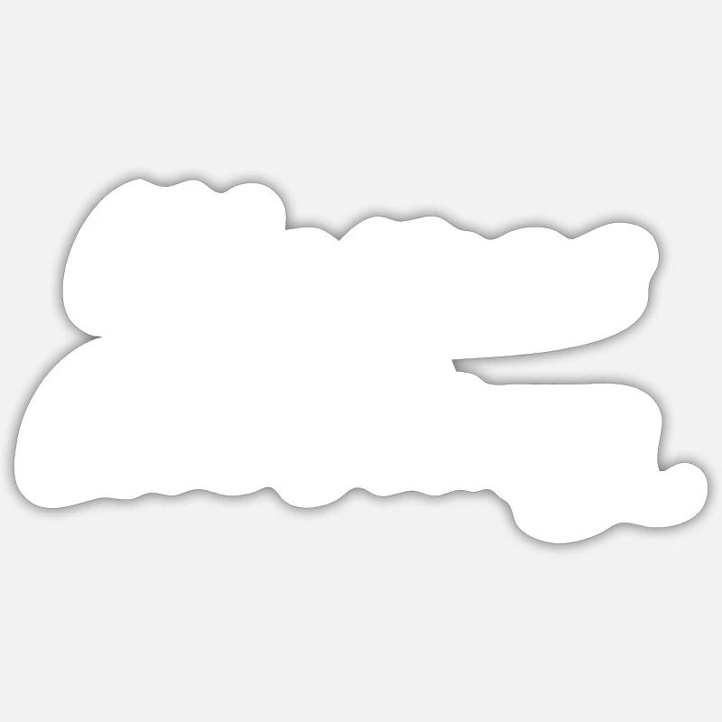Mamas Liebling Geschenk - Sticker Größe S (10 x 10 cm) - Mattweiß