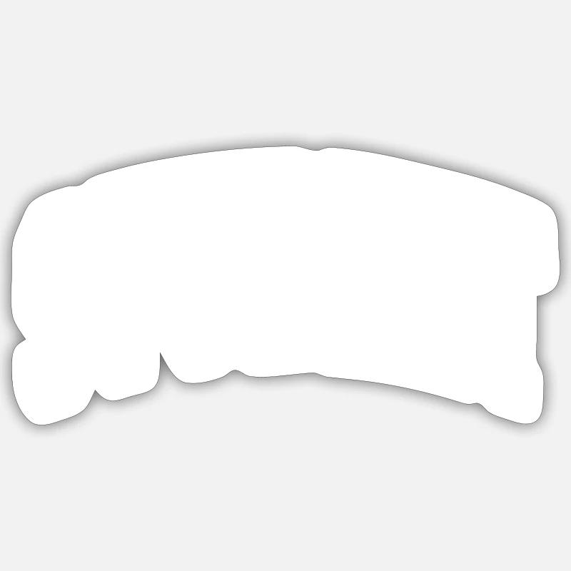Student - Sticker size S (10 x 10 cm) - white matte