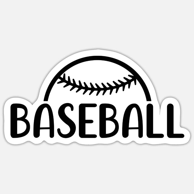 Baseboll Klistermärke