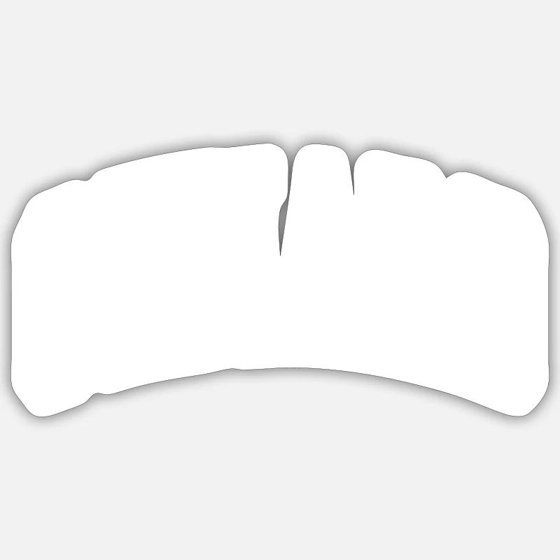 Oxnard - Sticker size S (10 x 10 cm) - white matte