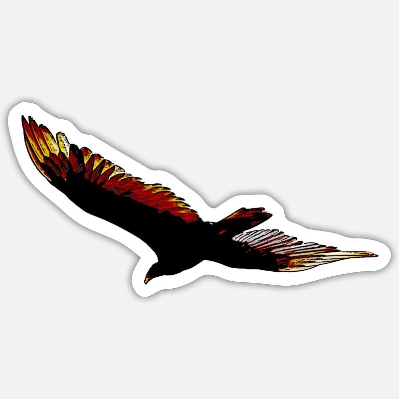 eagle Sticker size S (10 x 10 cm)