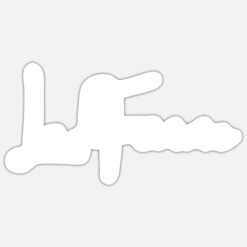 Sticker taille S (10 x 10 cm) - 