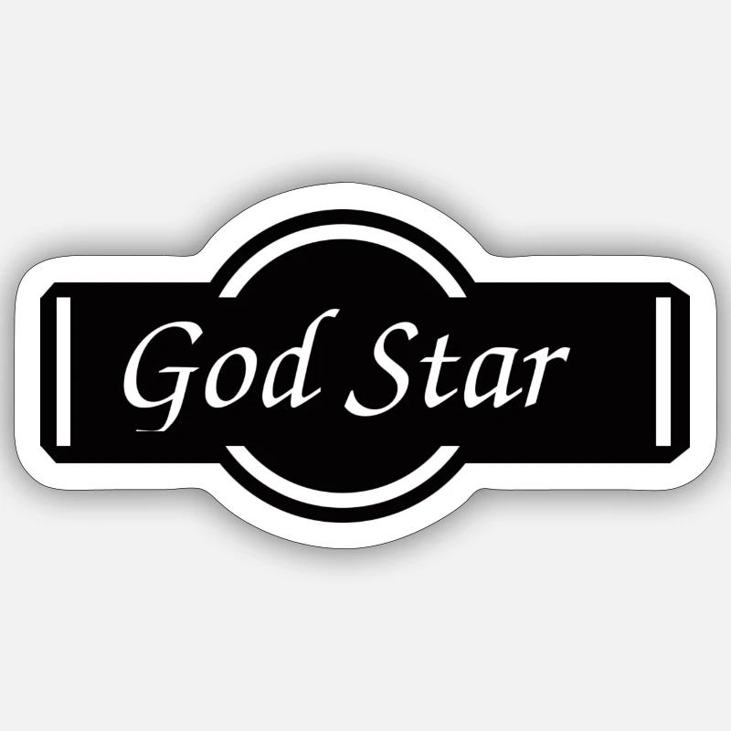 Logo, Design, Text Sticker size S (10 x 10 cm)