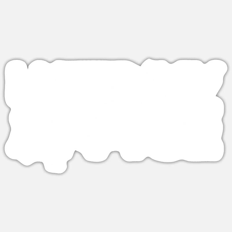 I need my space - Sticker Größe S (10 x 10 cm) - Mattweiß