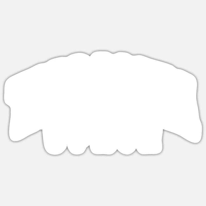 Tarragone - Sticker taille S (10 x 10 cm) - blanc mat