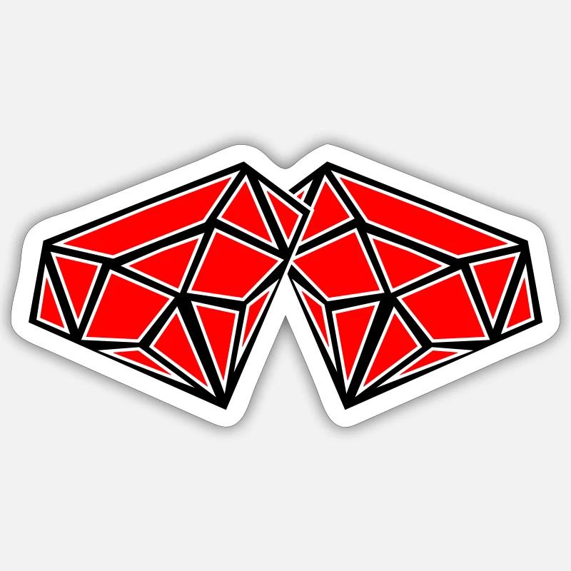 diamonds Sticker Größe S (10 x 10 cm)